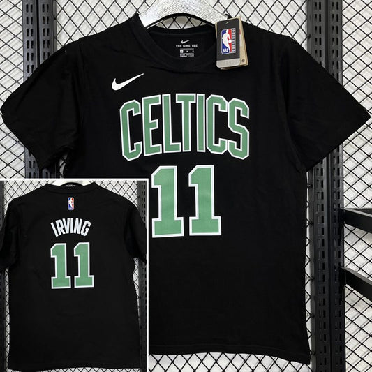 Camiseta casual NBA Boston Celtics – IRVING #11 – negra · 2025 - vista 1