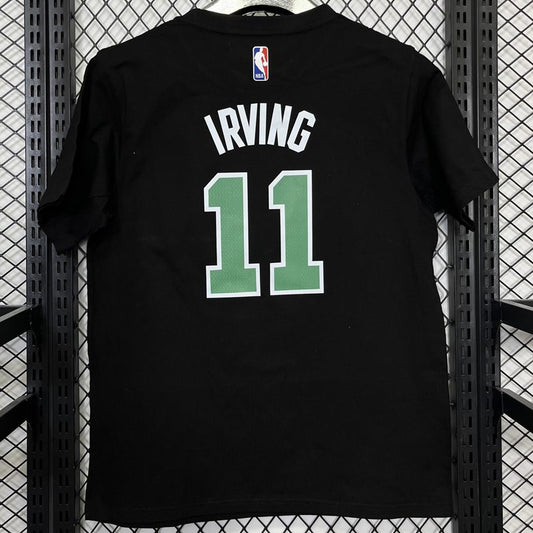Camiseta casual NBA Boston Celtics – IRVING #11 – negra · 2025 - vista 2