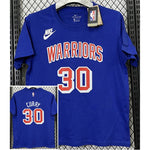 Camiseta casual NBA Golden State Warriors – CURRY #30 – azul · 2025 - vista 1