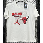 Camiseta casual NBA Chicago Bulls – blanca · 2025 - vista 1