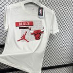 Camiseta casual NBA Chicago Bulls – blanca · 2025 - vista 2