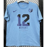 Camiseta casual NBA Memphis Grizzlies – MORANT #12 – azul · 2025 - vista 1