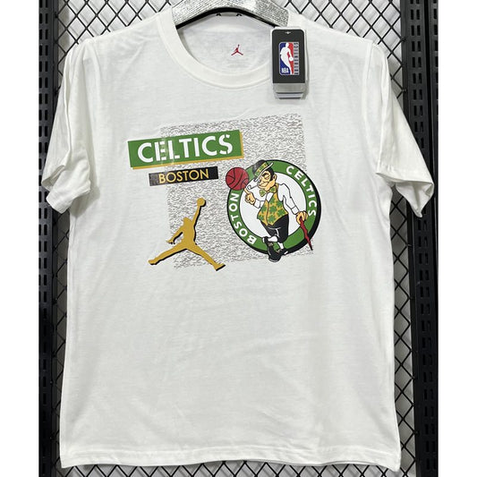 Camiseta casual NBA Boston Celtics – blanca · 2025 - vista 1