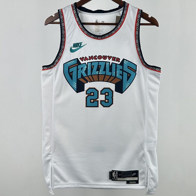 Camiseta NBA Memphis Grizzlies – ROSE #23 – blanca · 2025 - vista 1