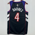 Camiseta NBA retro Toronto Raptors – BARNES #4 – Retro · morada - vista 2