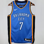 Camiseta NBA Oklahoma City Thunder – HOLMGREN #7 – negra · 2024 - vista 1
