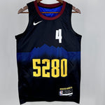 Camiseta NBA Denver Nuggets – WESTBROOK #4 – City Edition · negra · 2024 - vista 1