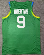 Camiseta NBA Selecciones y Juegos Olímpicos – HUERTAS #9 – verde · 2024 - vista 2
