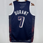 Camiseta NBA Selecciones y Juegos Olímpicos – DURANT #7 – azul zafiro · 2025 - vista 2