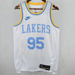 Camiseta NBA retro Los Angeles Lakers – TOSCANO #95 – Retro · blanca · 2025 - vista 1