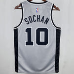 Camiseta NBA San Antonio Spurs – DEROZAN #10 – gris · 2021 - vista 2