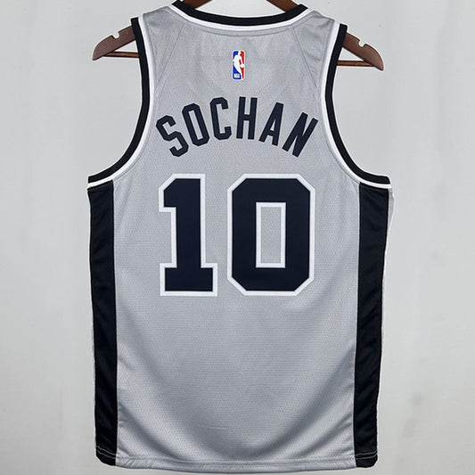 Camiseta NBA San Antonio Spurs – DEROZAN #10 – gris · 2021 - vista 2