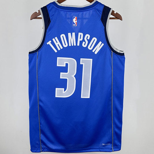 Camiseta NBA Dallas Mavericks – THOMPSON #31 – azul · 2025 - vista 2