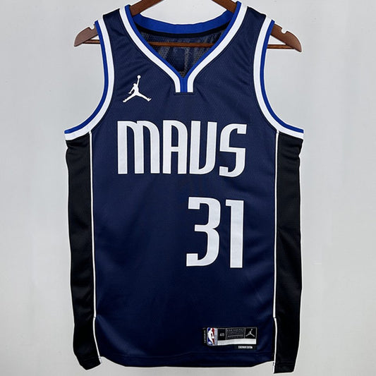 Camiseta NBA Dallas Mavericks – THOMPSON #31 – azul zafiro · 2025 - vista 1