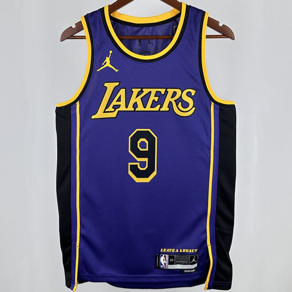 Camiseta NBA Los Angeles Lakers – JR. #9 – azul · 2025 - vista 1