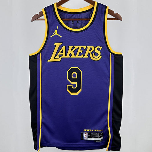 Camiseta NBA Los Angeles Lakers – JR. #9 – azul · 2025 - vista 1