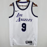 Camiseta NBA Los Angeles Lakers – JR. #9 – City Edition · blanca · 2025 - vista 1