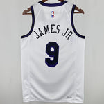 Camiseta NBA Los Angeles Lakers – JR. #9 – City Edition · blanca · 2025 - vista 2