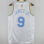 Camiseta NBA retro Los Angeles Lakers – JR. #9 – Retro · blanca · 2025 - vista 2
