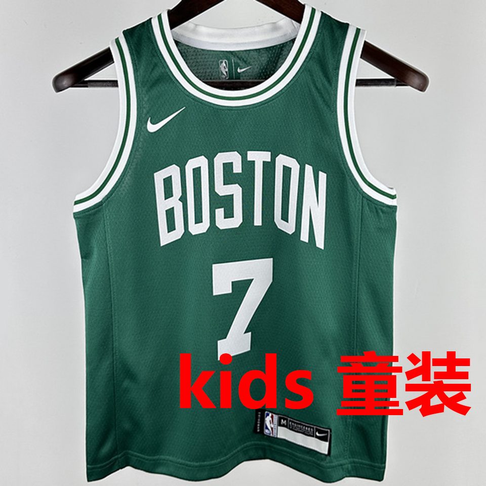 Camiseta NBA Boston Celtics – BROWN #7 – verde · 2025 - vista 1