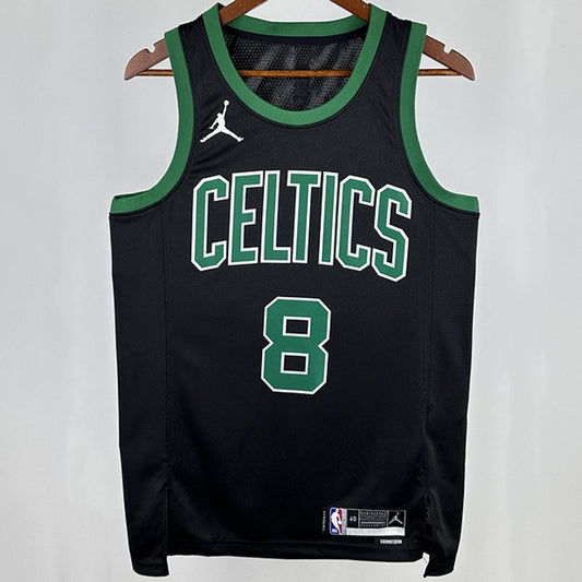 Camiseta NBA Boston Celtics – PORAIGIS #8 – negra · 2025 - vista 1