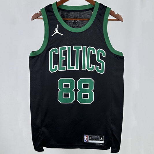 Camiseta NBA Boston Celtics – QUETA #88 – negra · 2025 - vista 1