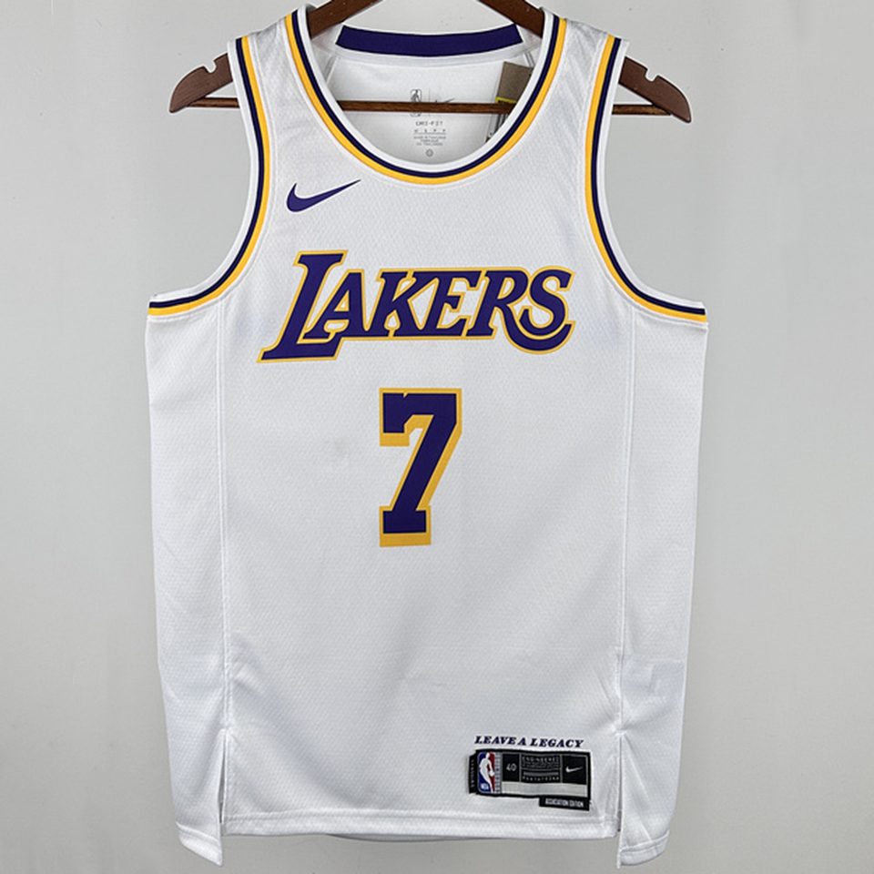 Camiseta NBA Los Angeles Lakers – ANTHONY #7 – blanca · 2025 - vista 1