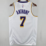 Camiseta NBA Los Angeles Lakers – ANTHONY #7 – blanca · 2025 - vista 2
