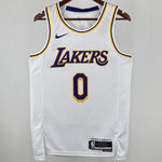 Camiseta NBA Los Angeles Lakers – WETBROOK #0 – blanca · 2025 - vista 1