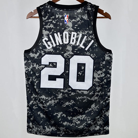 Camiseta NBA San Antonio Spurs – GINOBILI #20 - vista 2