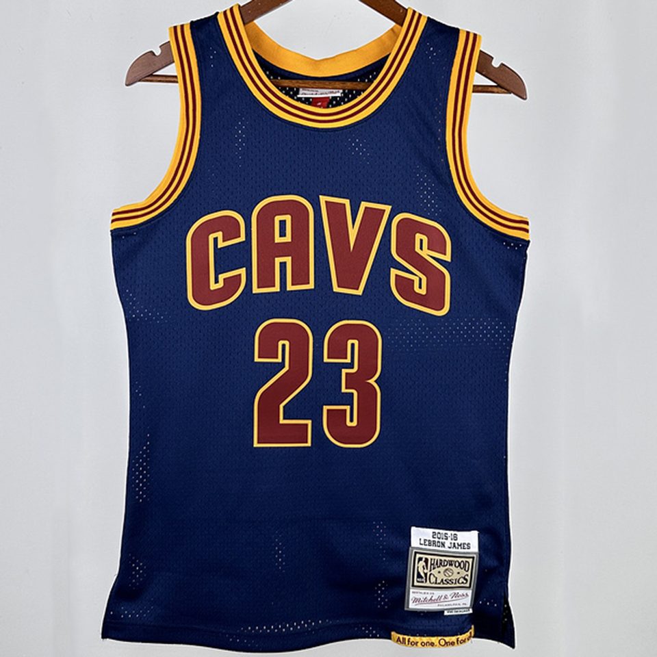 Camiseta NBA retro Cleveland Cavaliers – JAMES #23 – Retro · azul zafiro · 2011/12 - vista 1
