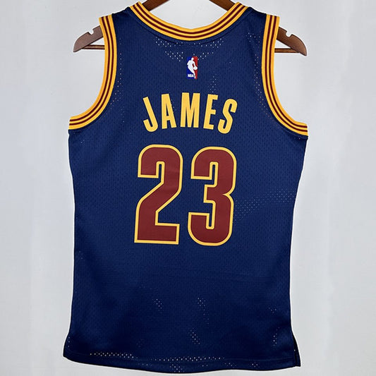 Camiseta NBA retro Cleveland Cavaliers – JAMES #23 – Retro · azul zafiro · 2011/12 - vista 2