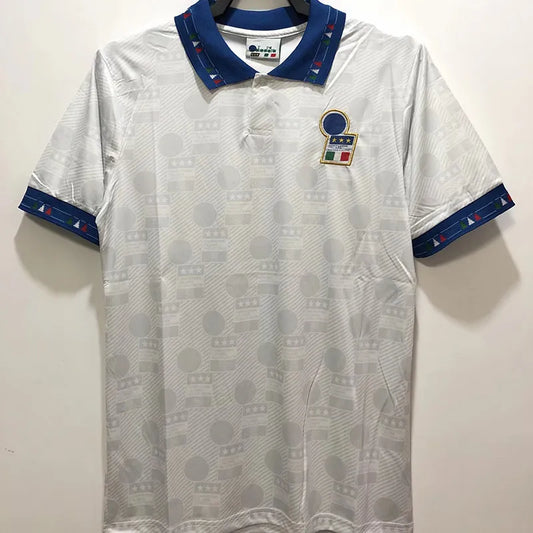 Selección de Italia Retro 1994 Visitante Blanca