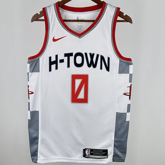 Camiseta NBA Houston Rockets – WESTBROK #0 – City Edition · blanca · 2020 - vista 1