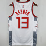 Camiseta NBA Houston Rockets – HARDEN #13 – City Edition · blanca · 2020 - vista 2