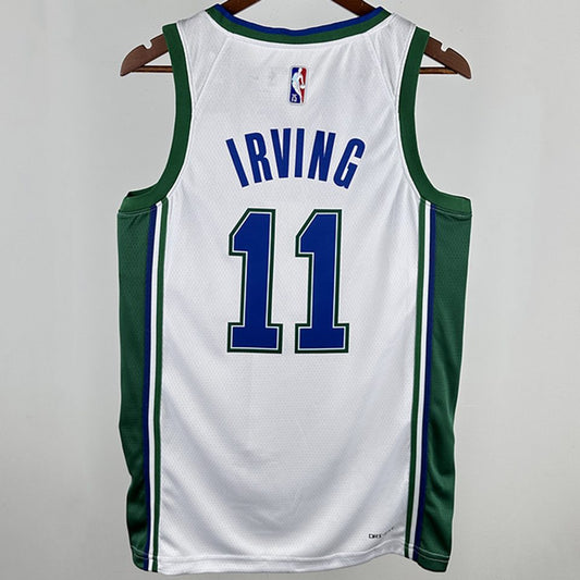 Camiseta NBA Dallas Mavericks – IRVING #11 – City Edition · blanca - vista 2
