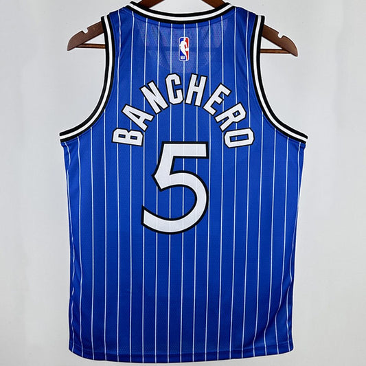 Camiseta NBA retro Orlando Magic – BANCHERO #5 – Retro · azul royal · 2019 - vista 2
