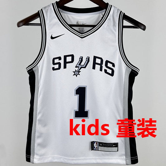 Camiseta NBA San Antonio Spurs – blanca · 2024/25 - vista 1