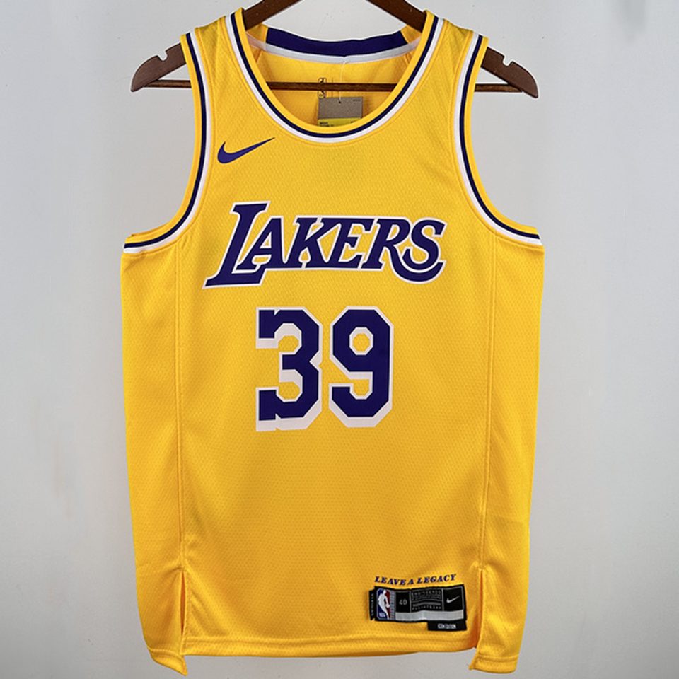 Camiseta NBA Los Angeles Lakers – HOWARD #39 – amarilla · 2024/25 - vista 1