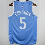 Camiseta NBA Minnesota Timberwolves – EDWARDS #5 – azul - vista 2