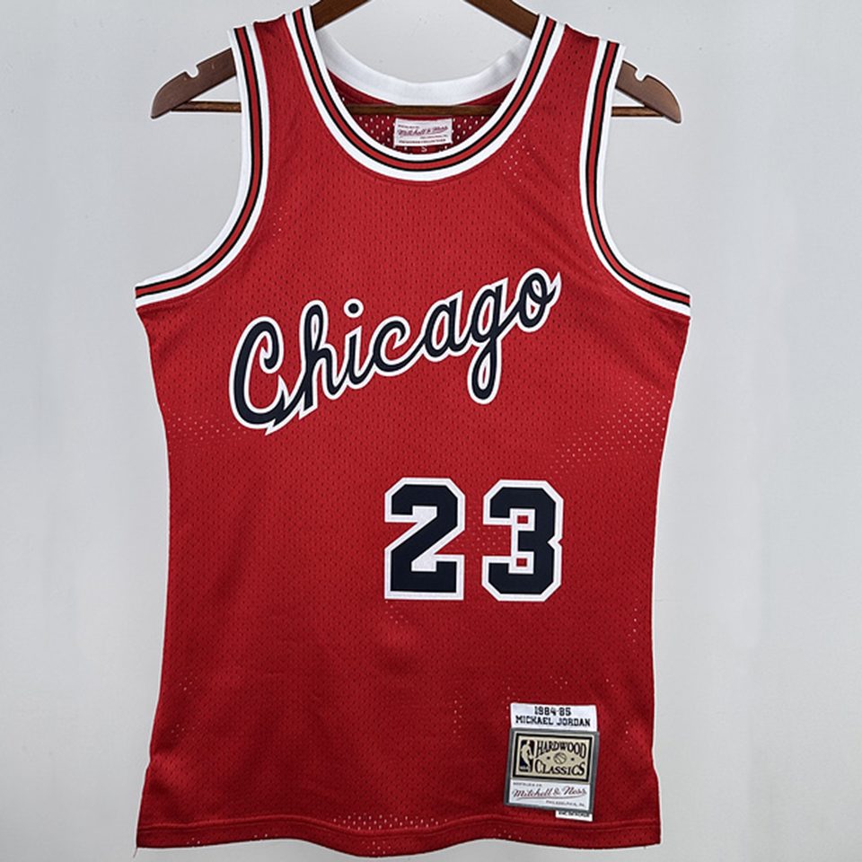 Camiseta NBA retro Chicago Bulls – JORDAN #23 – Retro · roja · 1984/1985 - vista 1