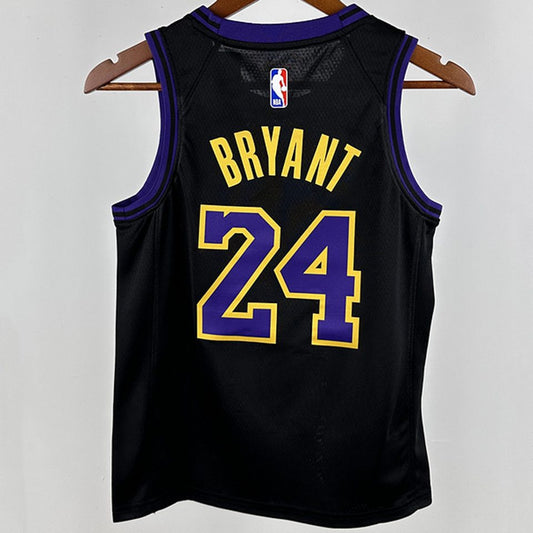 Camiseta NBA Los Angeles Lakers – BRYANT #24 – City Edition · negra · 2024/25 - vista 2