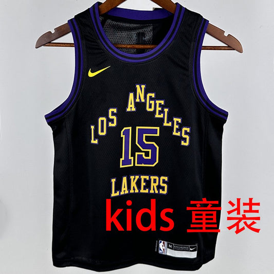 Camiseta NBA Los Angeles Lakers – REAVES #15 – City Edition · negra · 2024/25 - vista 1
