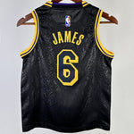 Camiseta NBA Los Angeles Lakers – JAMES #6 – negra - vista 2