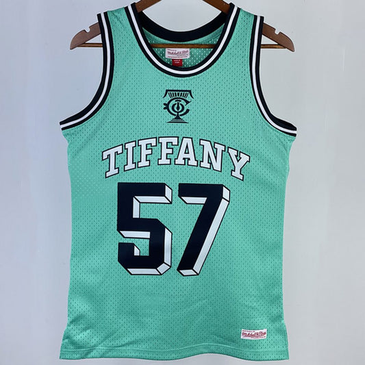 Camiseta NBA retro Colaboraciones y especiales – CO. #57 – Retro · verde - vista 1
