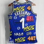 Camiseta NBA retro Atlanta Hawks – HARDWAY #1 – Retro · azul · 1994/95 - vista 2