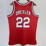 Camiseta NBA retro Portland Trail Blazers – DREXLER #22 – Retro · roja · 1983/84 - vista 2