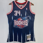 Camiseta NBA retro Houston Rockets – OLAJUWON #34 – Retro · azul · 1996/97 - vista 1