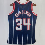 Camiseta NBA retro Houston Rockets – OLAJUWON #34 – Retro · azul · 1996/97 - vista 2