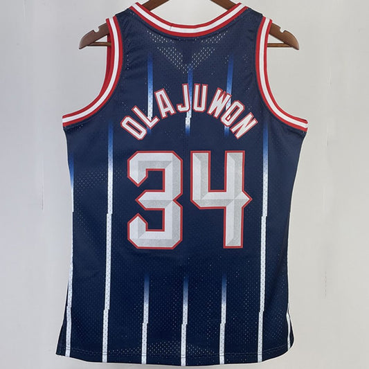 Camiseta NBA retro Houston Rockets – OLAJUWON #34 – Retro · azul · 1996/97 - vista 2